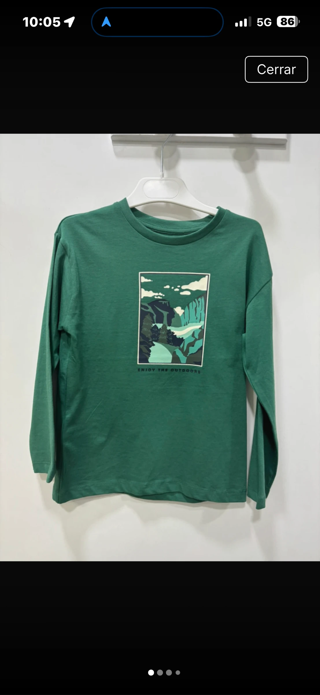 Camiseta niño, manga larga